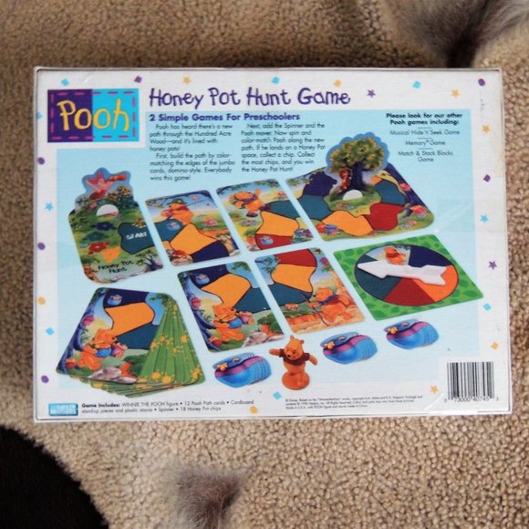 Pooh Honey Pot Hunt Board Game - Picture 2 of 2